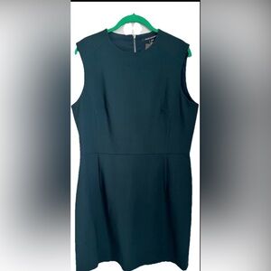 French Connection Dark Teal Mini Dress Size 12